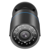 1080p Wired CCTV Camera, 4-in-1 for AHD/TVI/CVI/CVBS, IP66 Weatherproof Analog Surveillance Video Add–On Camera for Indoor and Outdoor Use, 100 ft Clear Night Vision